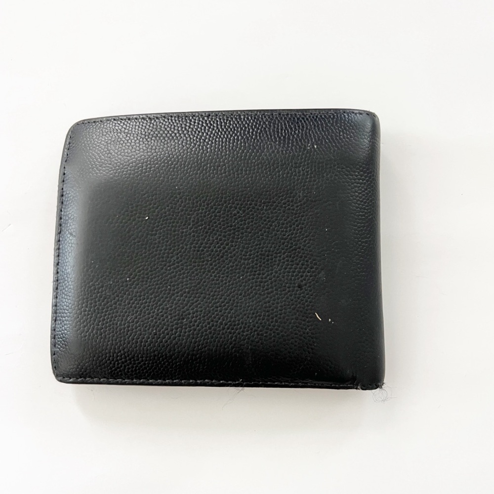 Saint Laurent Paris East/West Black Leather Wallet - Picture 11 of 11